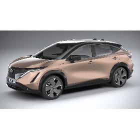 3D Nissan Ariya 2021